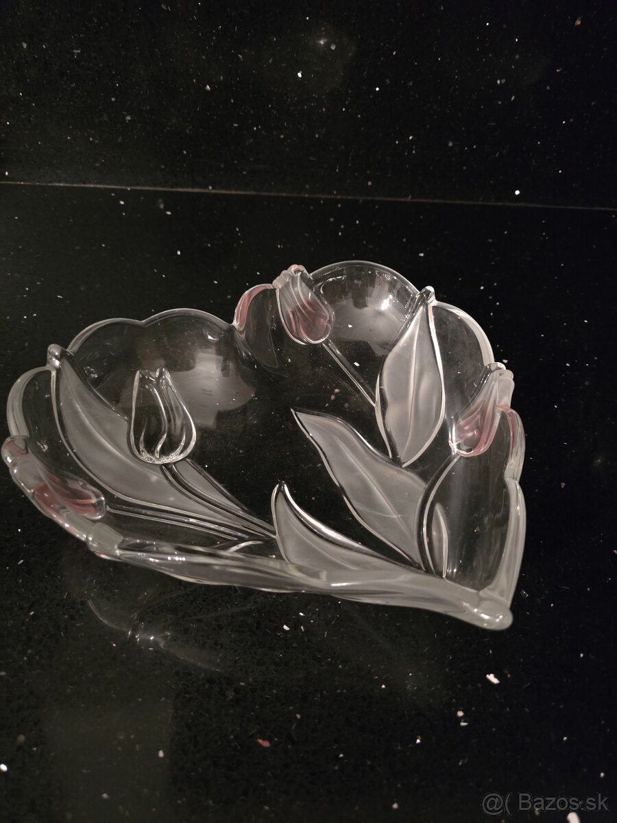 Dve dekoratívne misy v tvare srdca, - 3