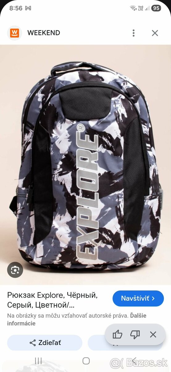 Školská taška Explore 2v1 - 3