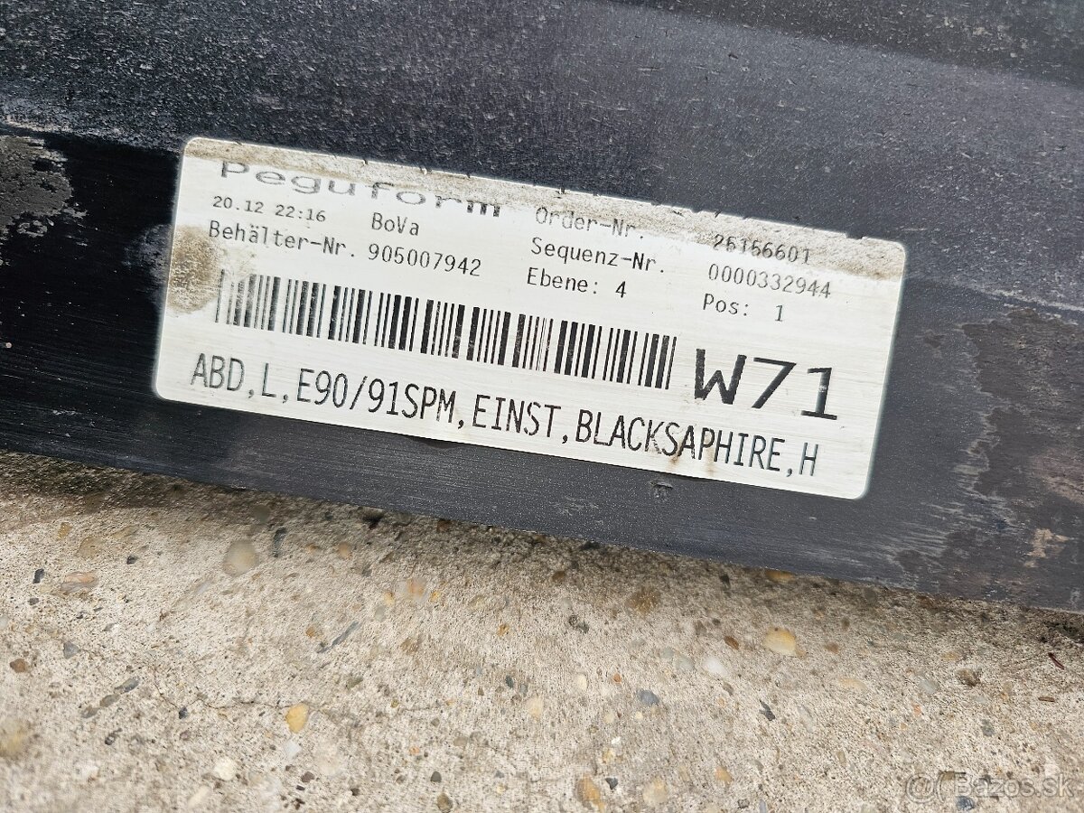 OEM Mpacket prahy BMW 3 e90 e91 - 3