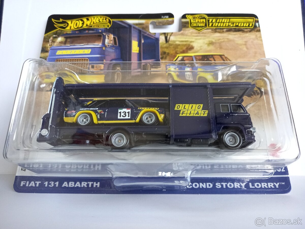 HOT WHEELS PREMIUM-TEAM TRANSPORT FIAT 131 ABARTH #62 - 3
