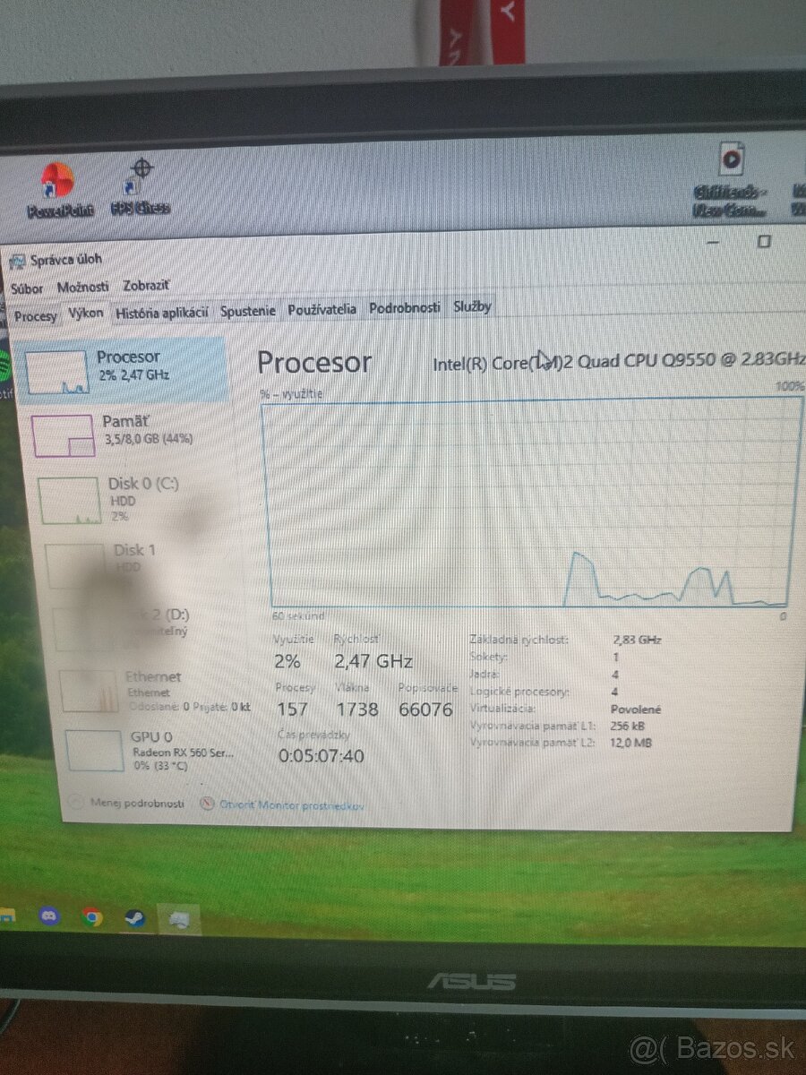 Predam PC + Monitor + webcamera + klavesnica - 3