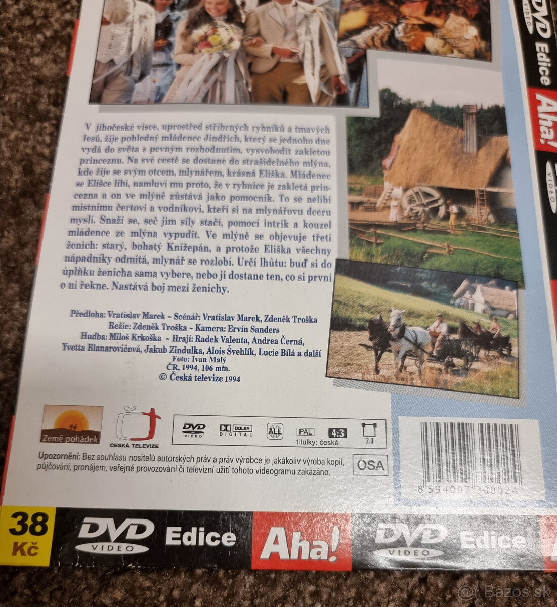 DVD filmy a rozpávky č.1 - 3