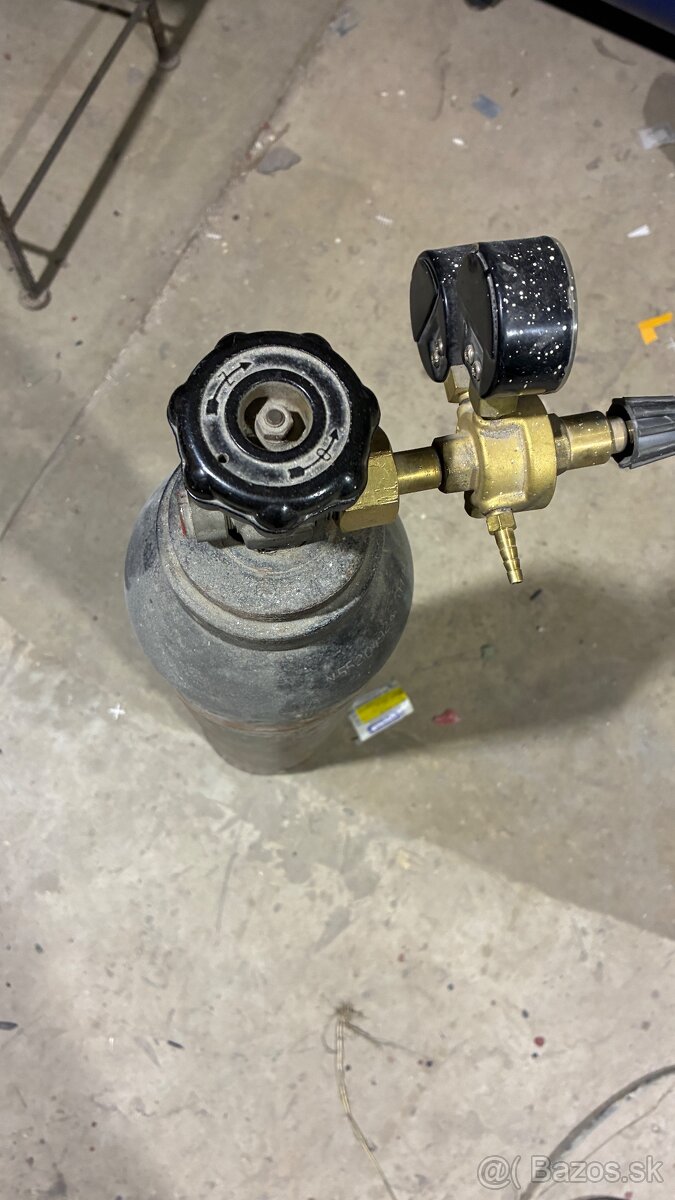 flaša co2 + ventil - 3