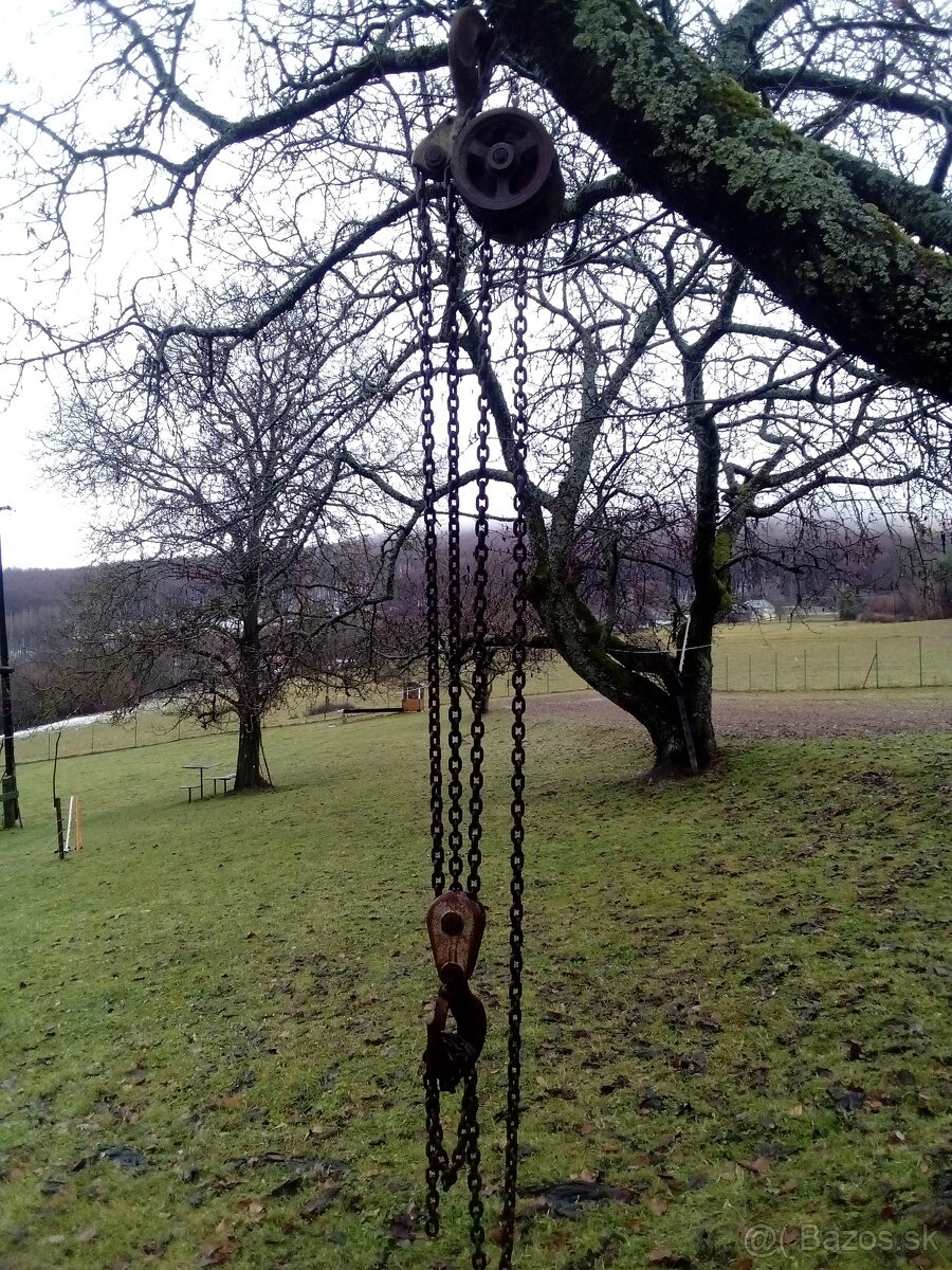 Predám kladkostroj hupcuk 5t - 3