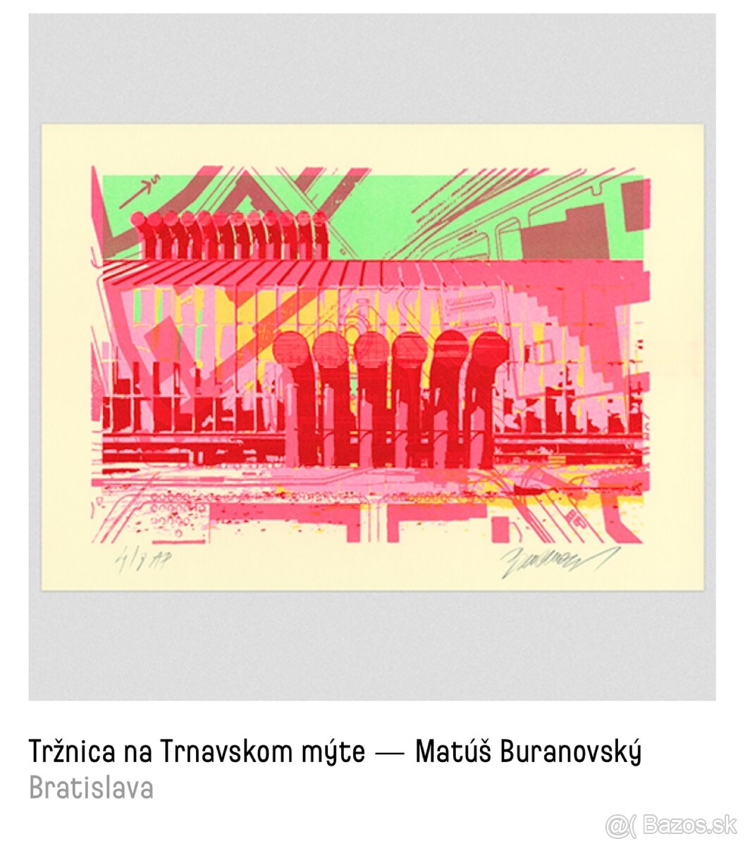 Hľadám grafiku Čierne diery od Saki Starú Tržnicu - 3