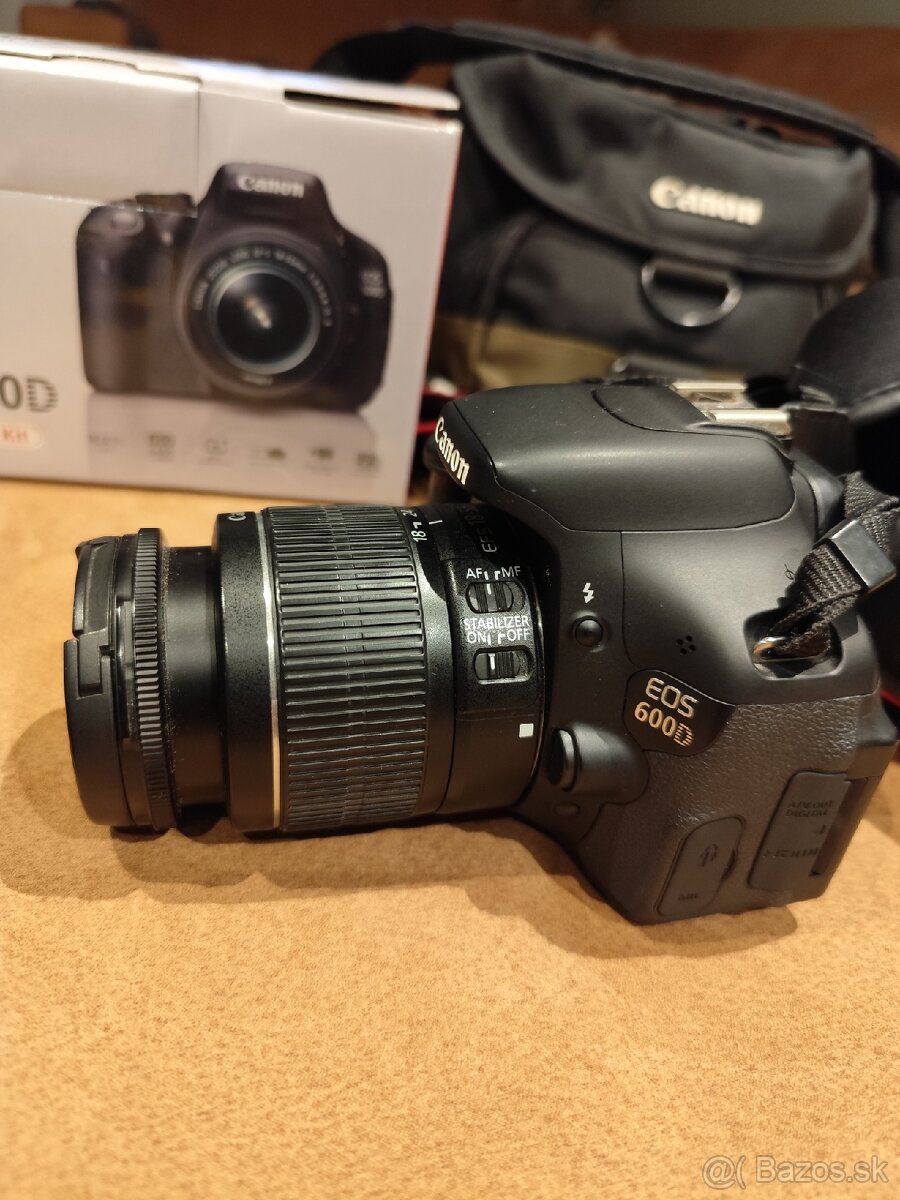 Canon EOS 600D KIT + príslušenstvo - 3