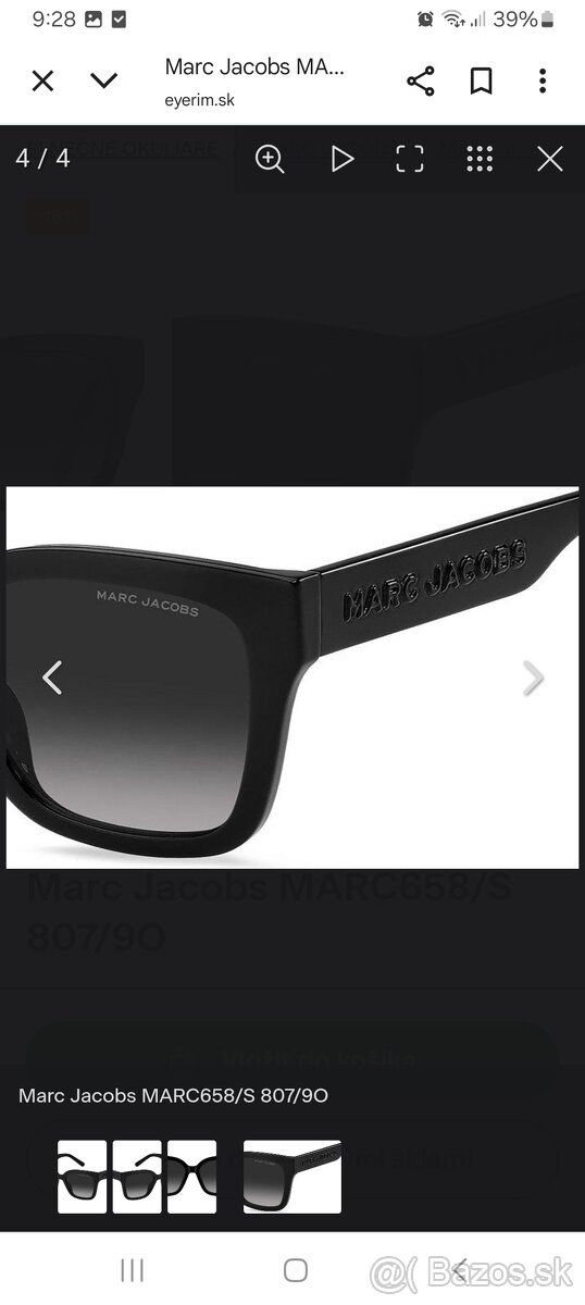 Okuliare Marc Jacobs MARC658/S 807/9O - 3