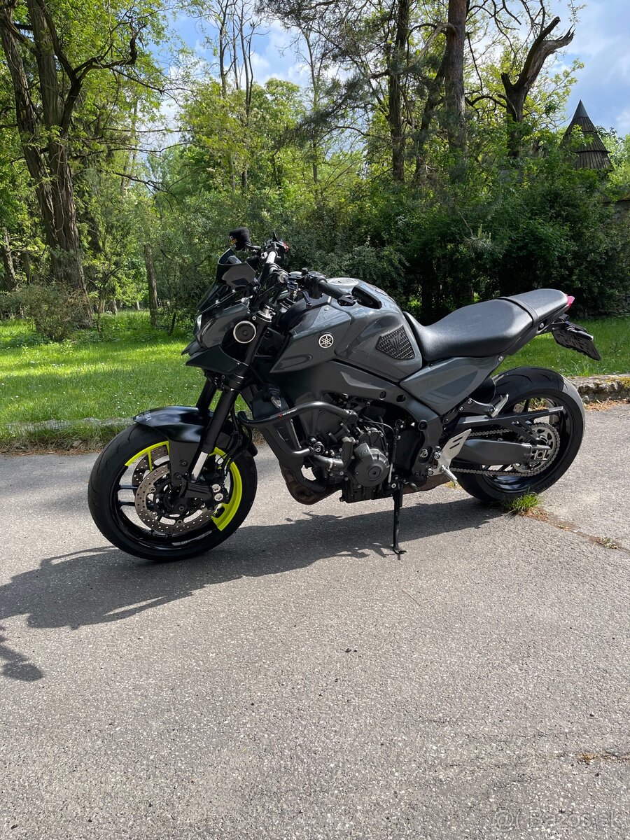 Padanie rámy se motech mt09 - 3