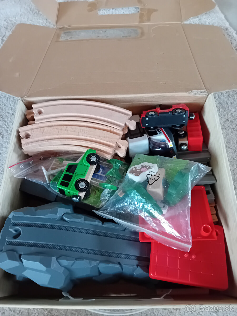 Drevená vláčkodráha zn. Playtive - 3