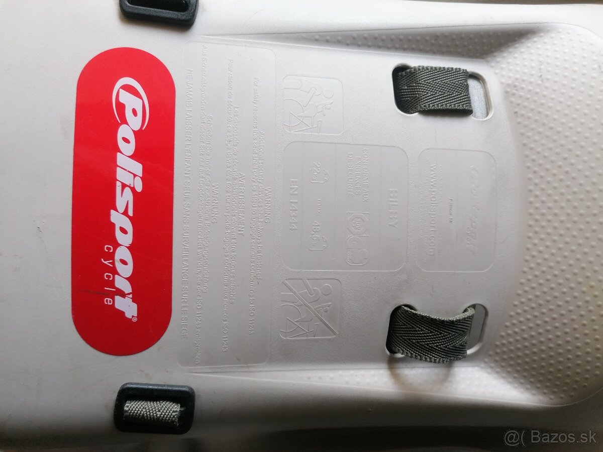 zadná detská cyklo sedačka do 22kg - 3