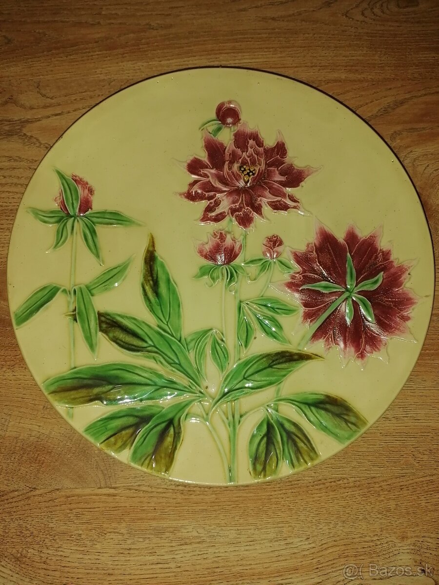 Staré majolikové taniere. - 3