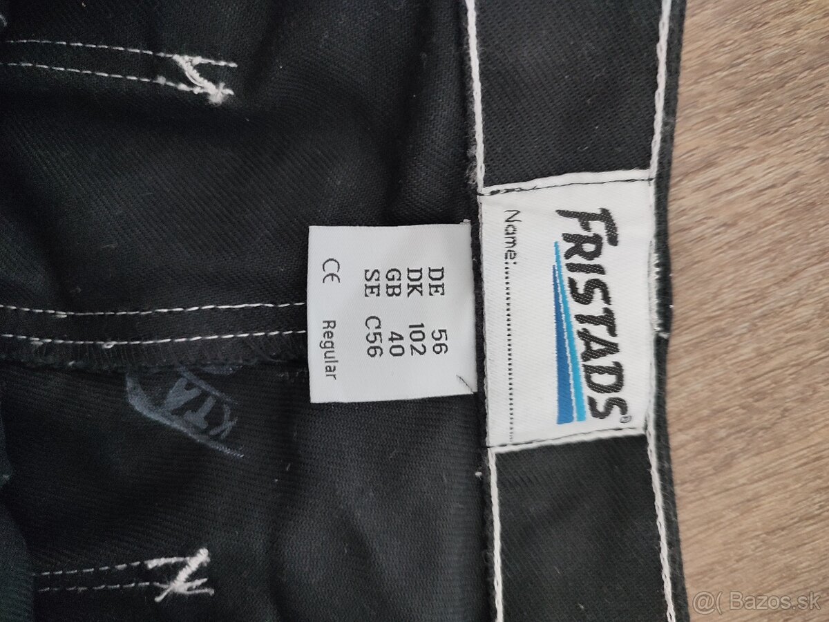 Výstražné pracovné nohavice - 3