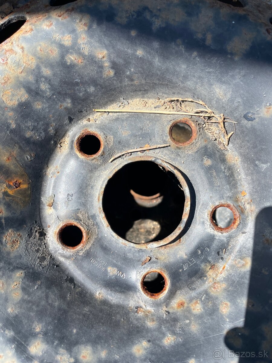 Predam plechove disky vw 5x112 r15 - 3