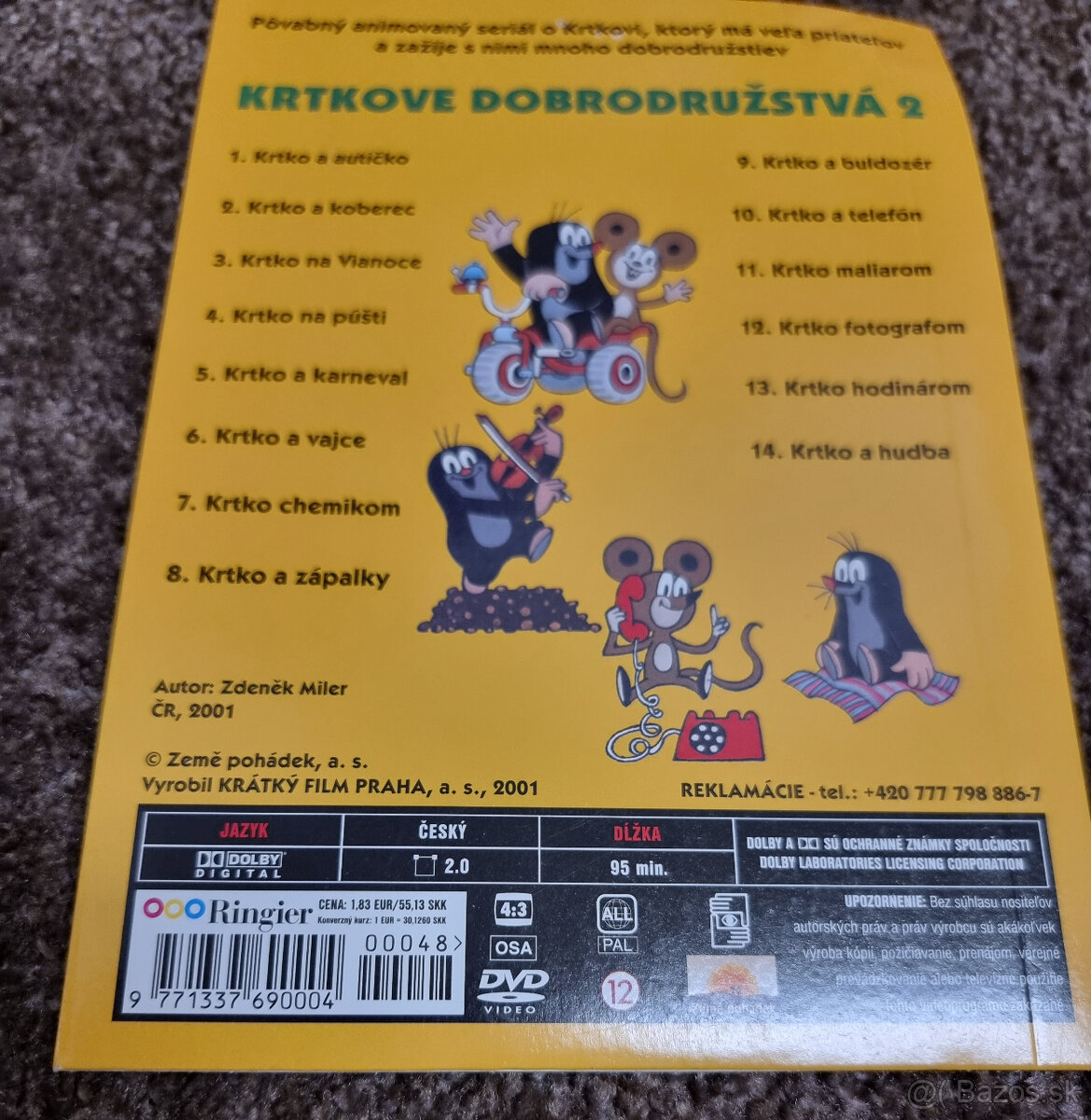 DVD filmy a rozpávky č.17 - 3