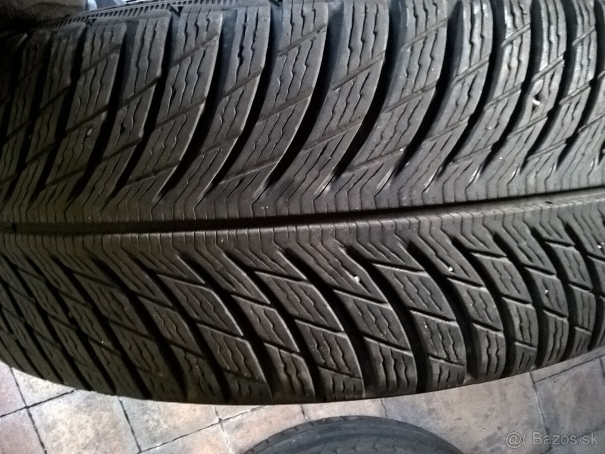 2 ks ZIMNÉ PNEU 225/60 R17 103H XL MICHELIN cca 7 mm DOT2820 - 3