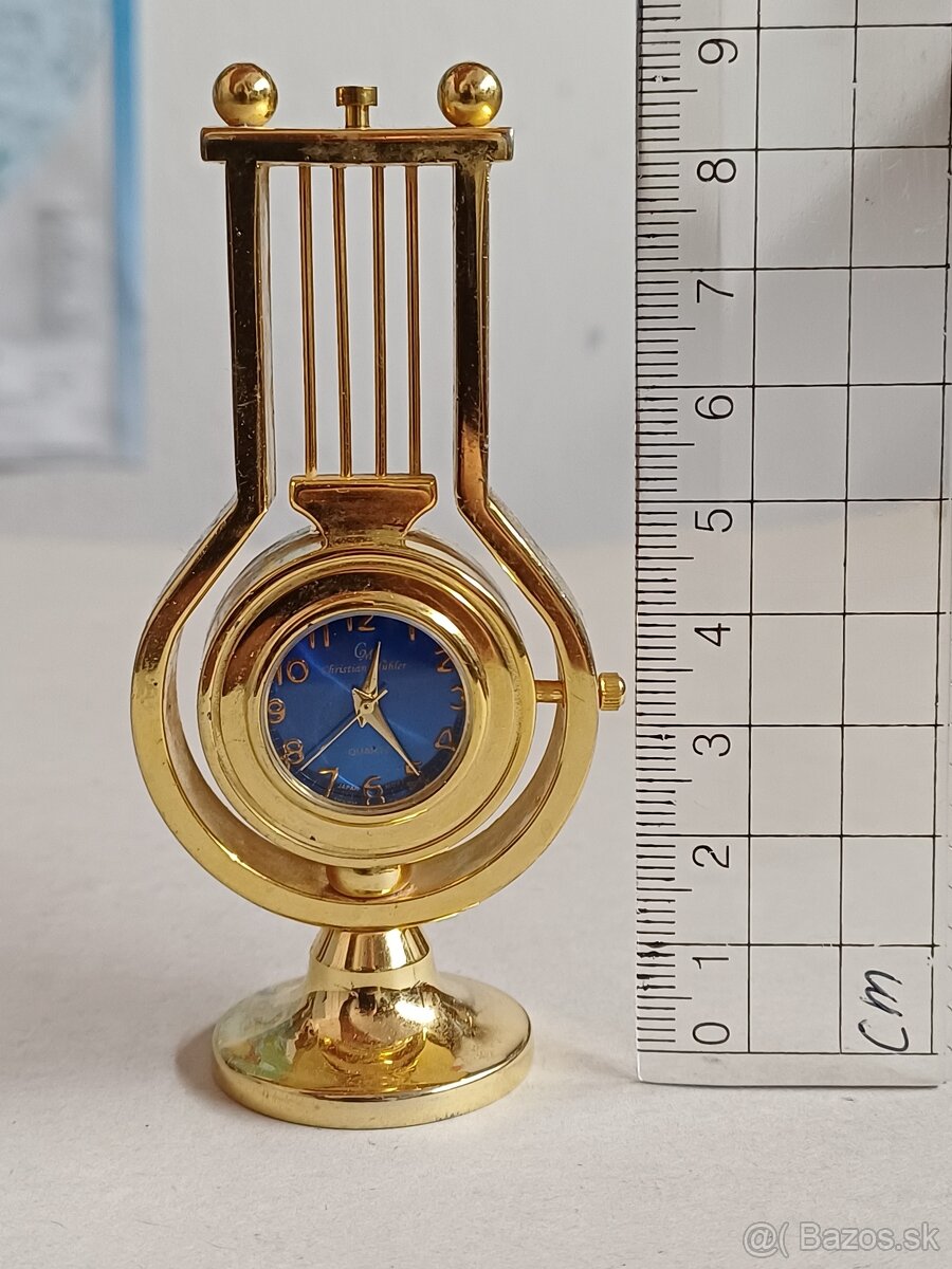 Pekne zberateľske retro mini hodiny - 3