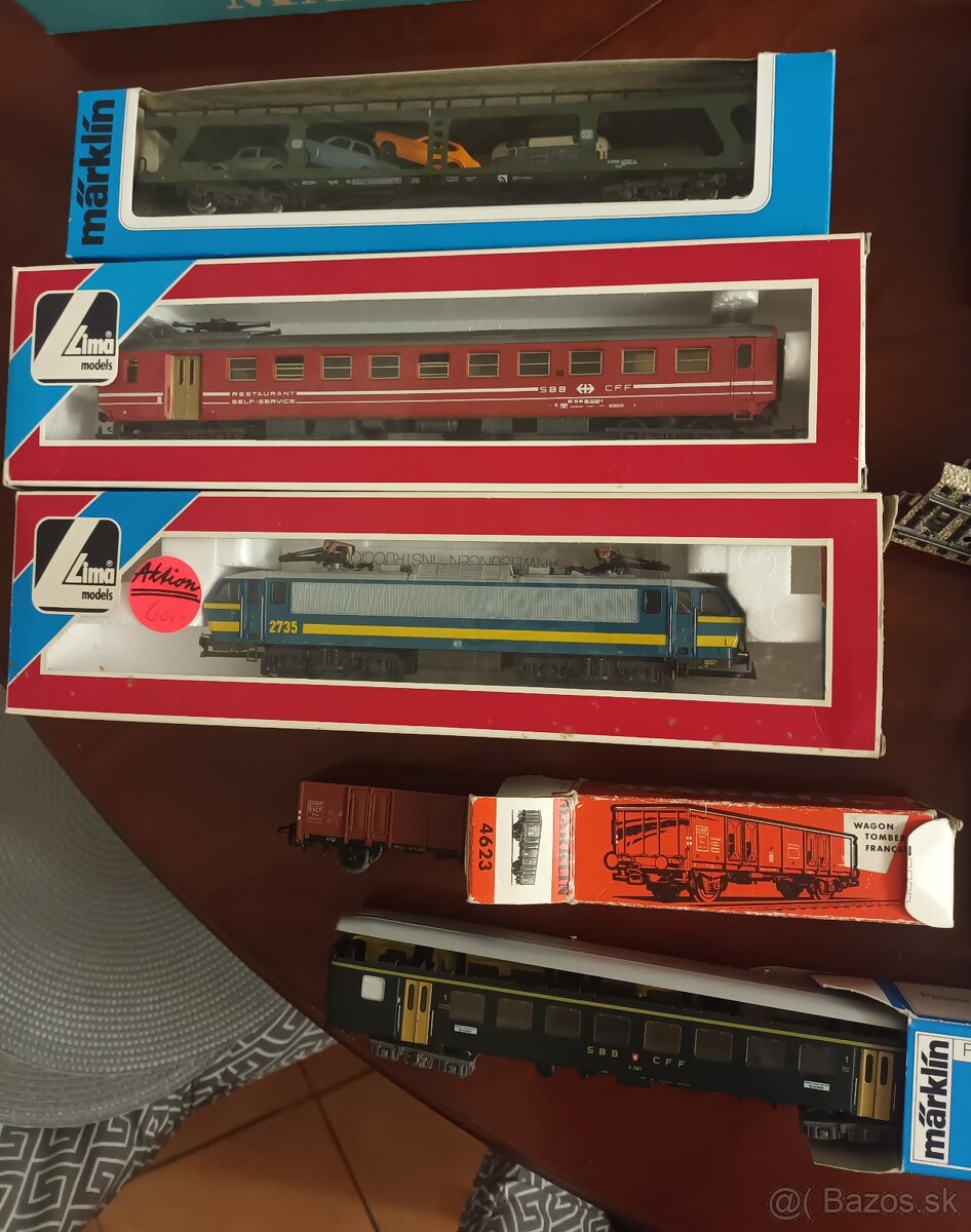 Märklin a Lima lokomotívy a koľajnice - 3