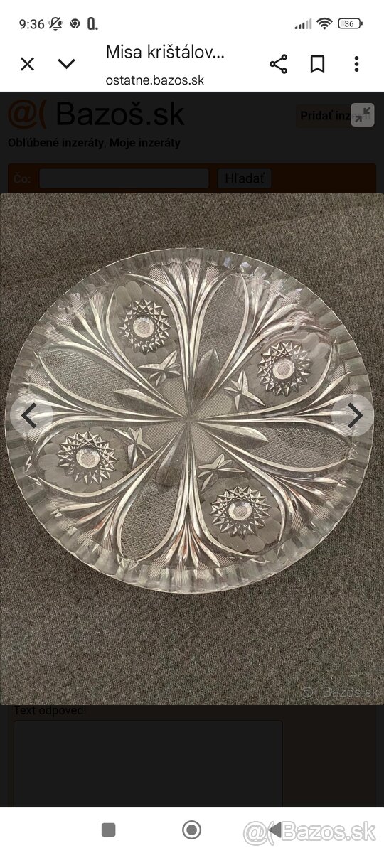 Misa krištálová - 3