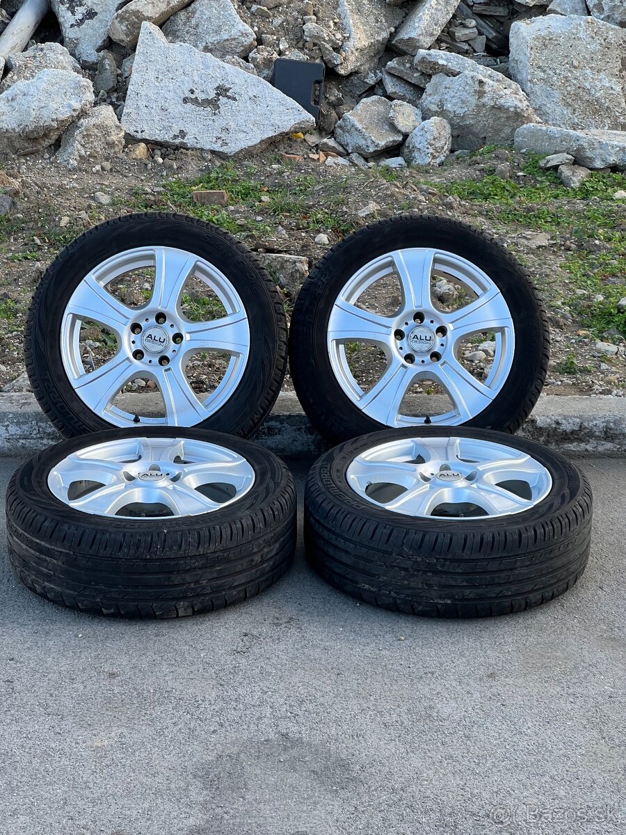 Predám letnú sadu kolies 5x112 R17 Výmena možná - 3