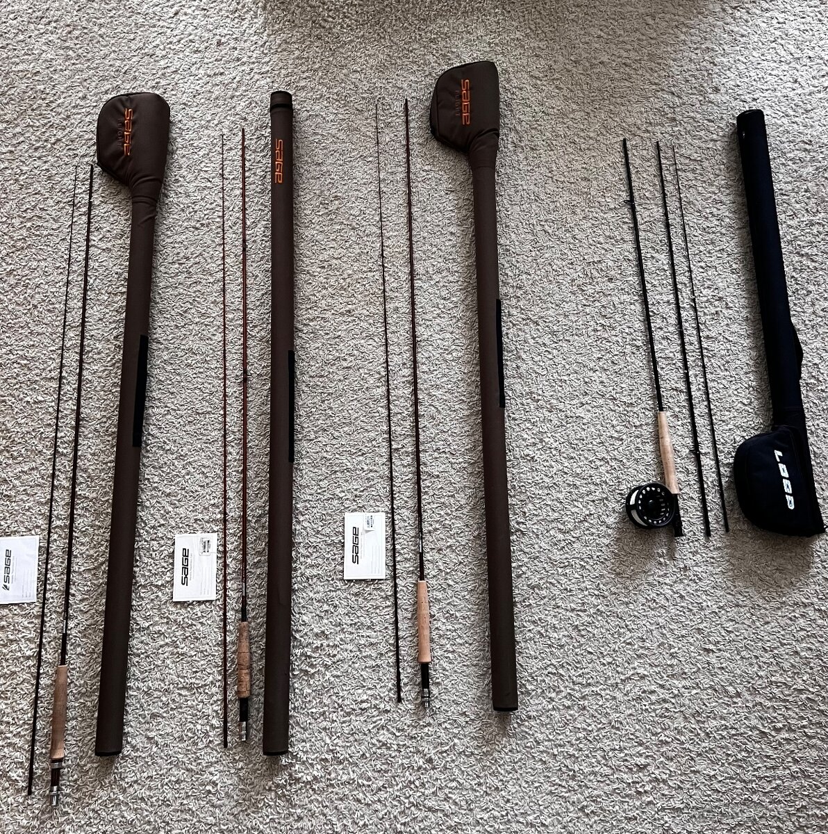 Muškársky prút LOOP Adventure 690-3+ navijak LOOP EVOTEC CLV - 3