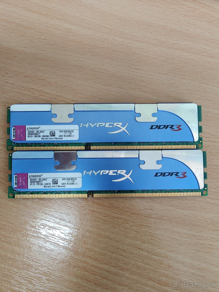 Rôzne DDR2 a DDR3 RAM - 3