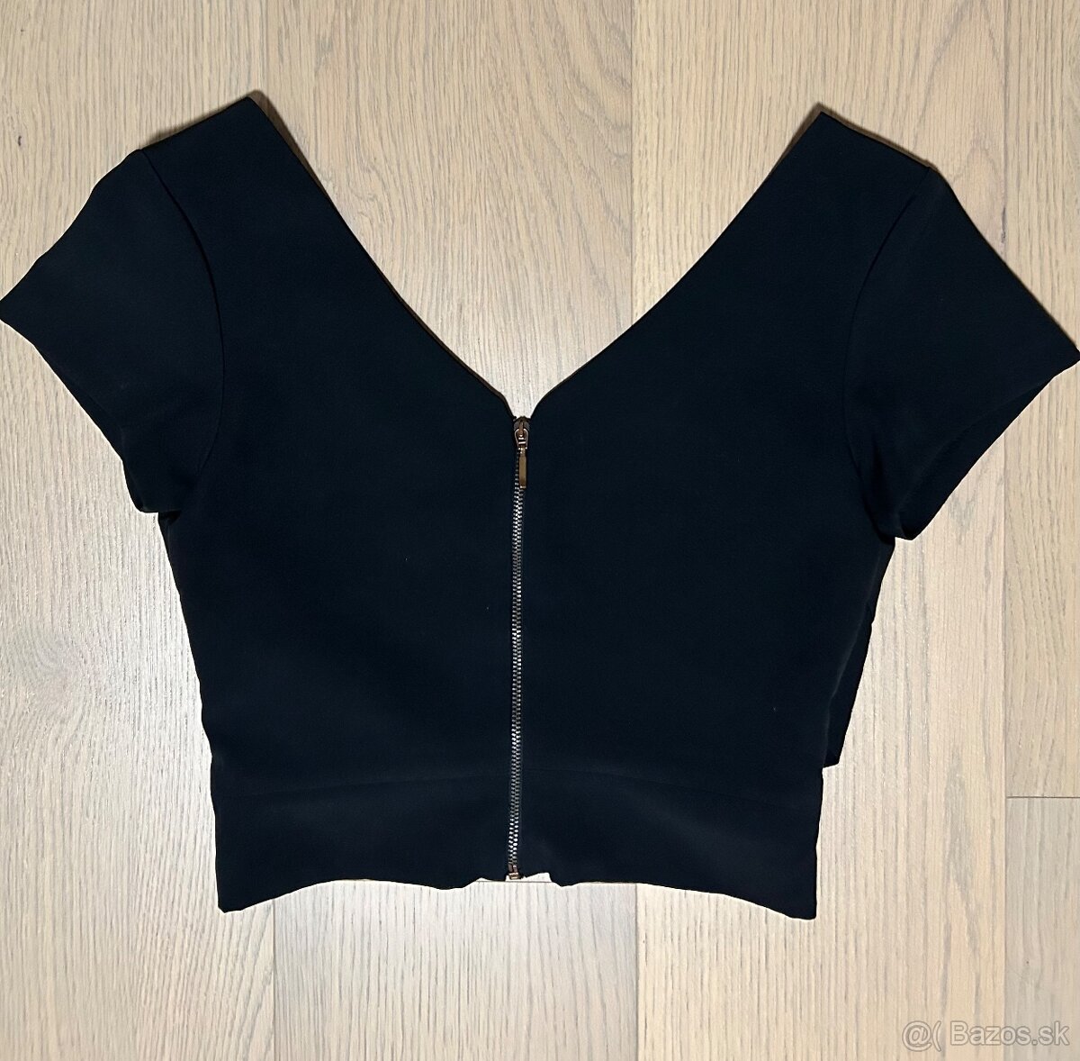 zara top XS čierny - 3