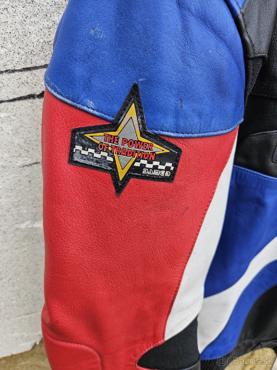 Kožená bunda na motorku XL - 3