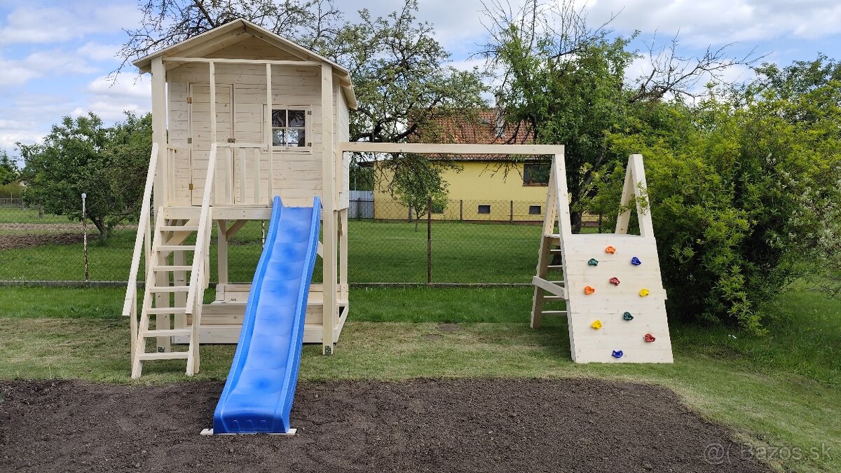 Detsky drevený domcek Junior s montážou a s dovozom - 3