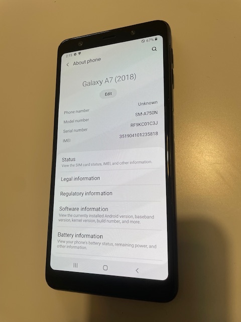 Perfektný Samsung A7 - 3