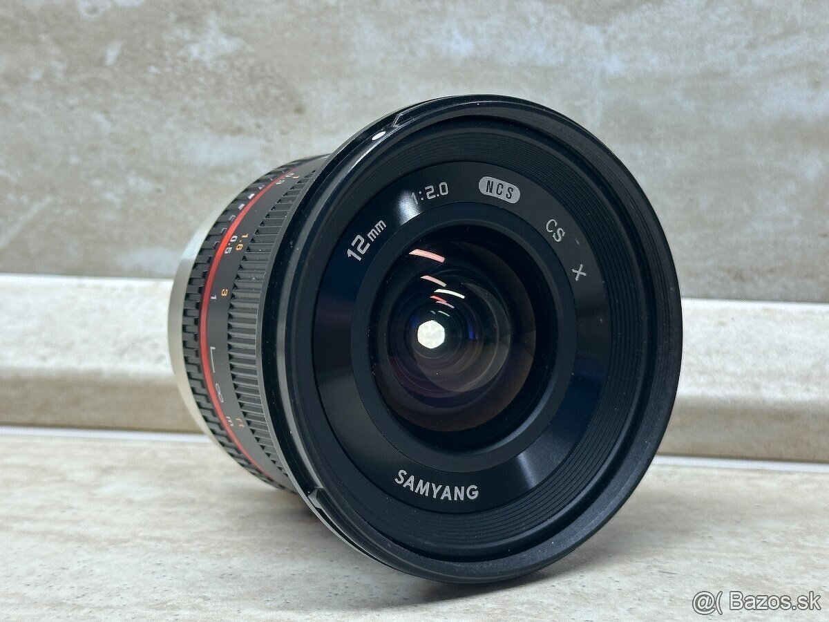 Samyang 12mm f/2 NCS CS Fujifilm X - 3