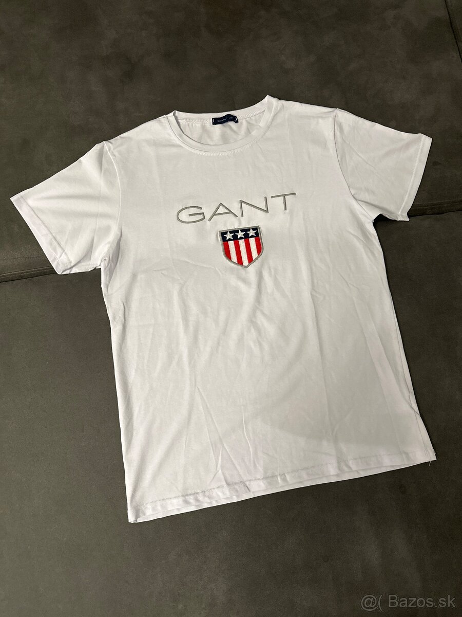 Biele Tričko gant M - 3