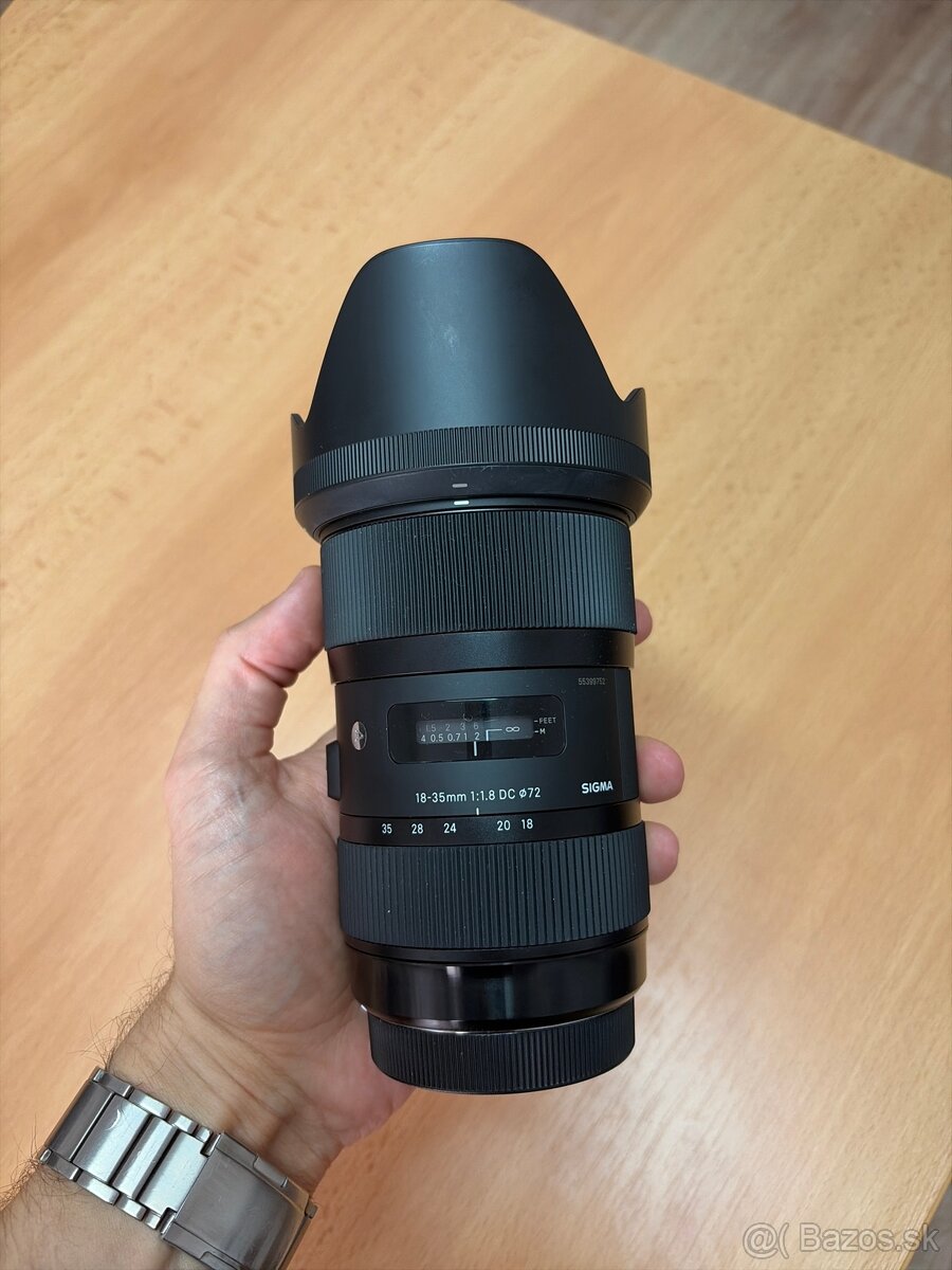 Sigma HSM Art 18-35mm f1.8 72mm Canon EF - 3