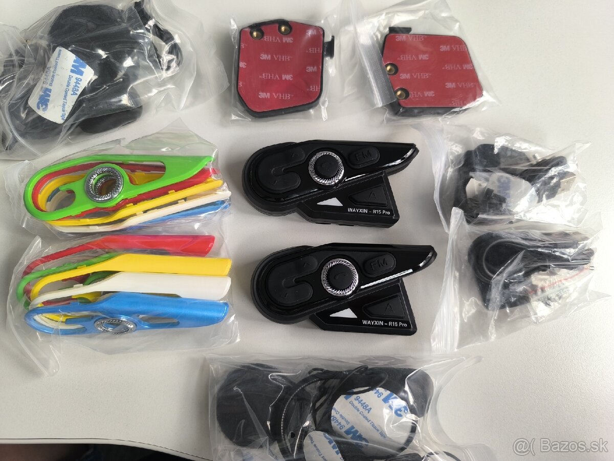 Sada intercom pre 2 prilby, BT 5.0, zdieľanie hudby... - 3