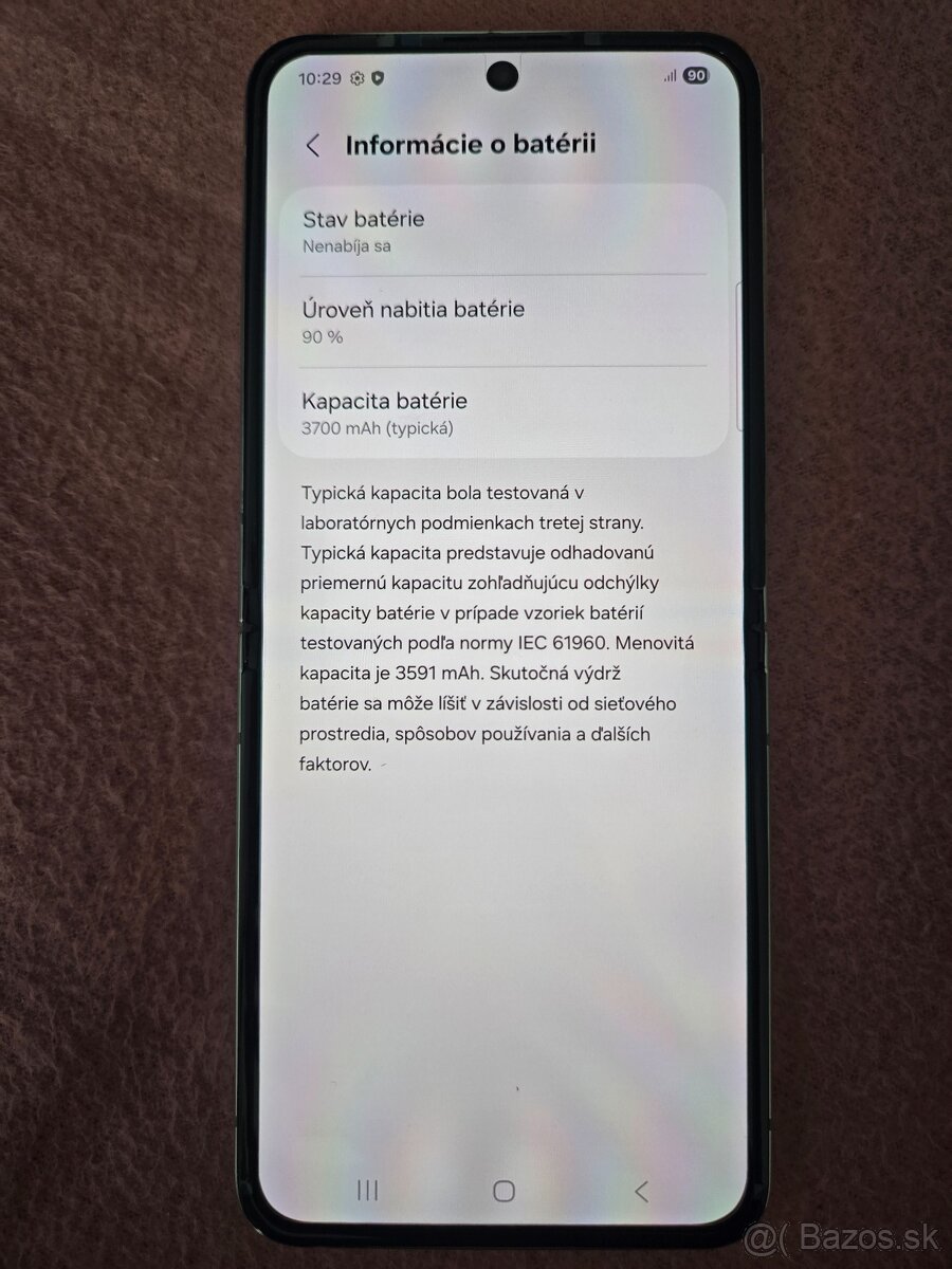 Samsung Galaxy Z Flip5 5G 8GB/512GB F731 Dual SIM Mint Zelen - 3