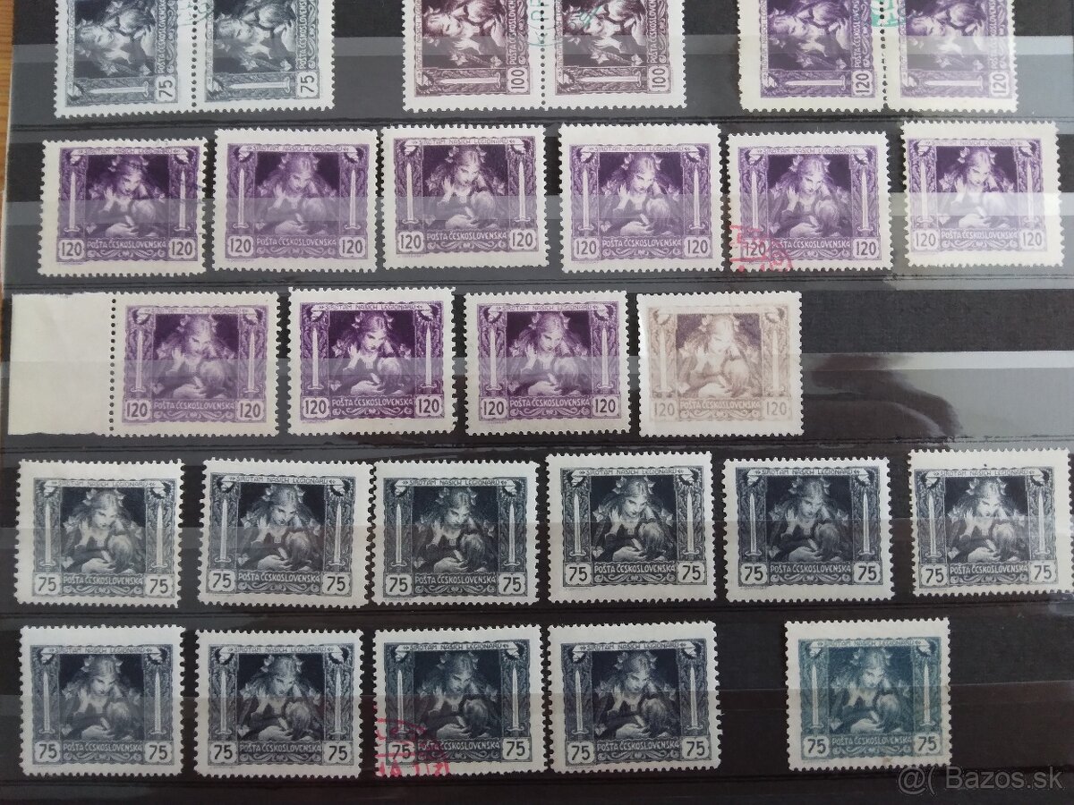 ČESKOSLOVENSKO Legionárske - minizbierka - 3