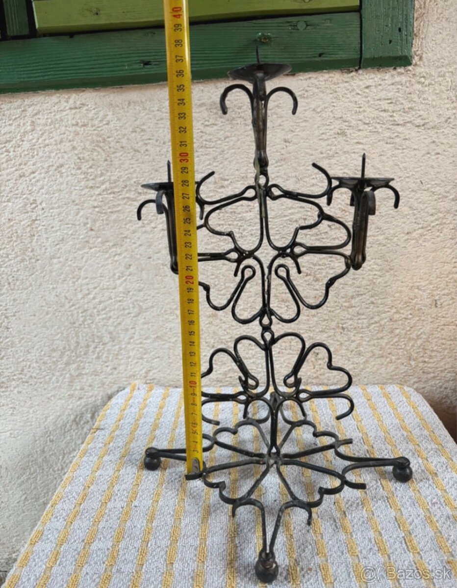 Kovový svietnik - 3