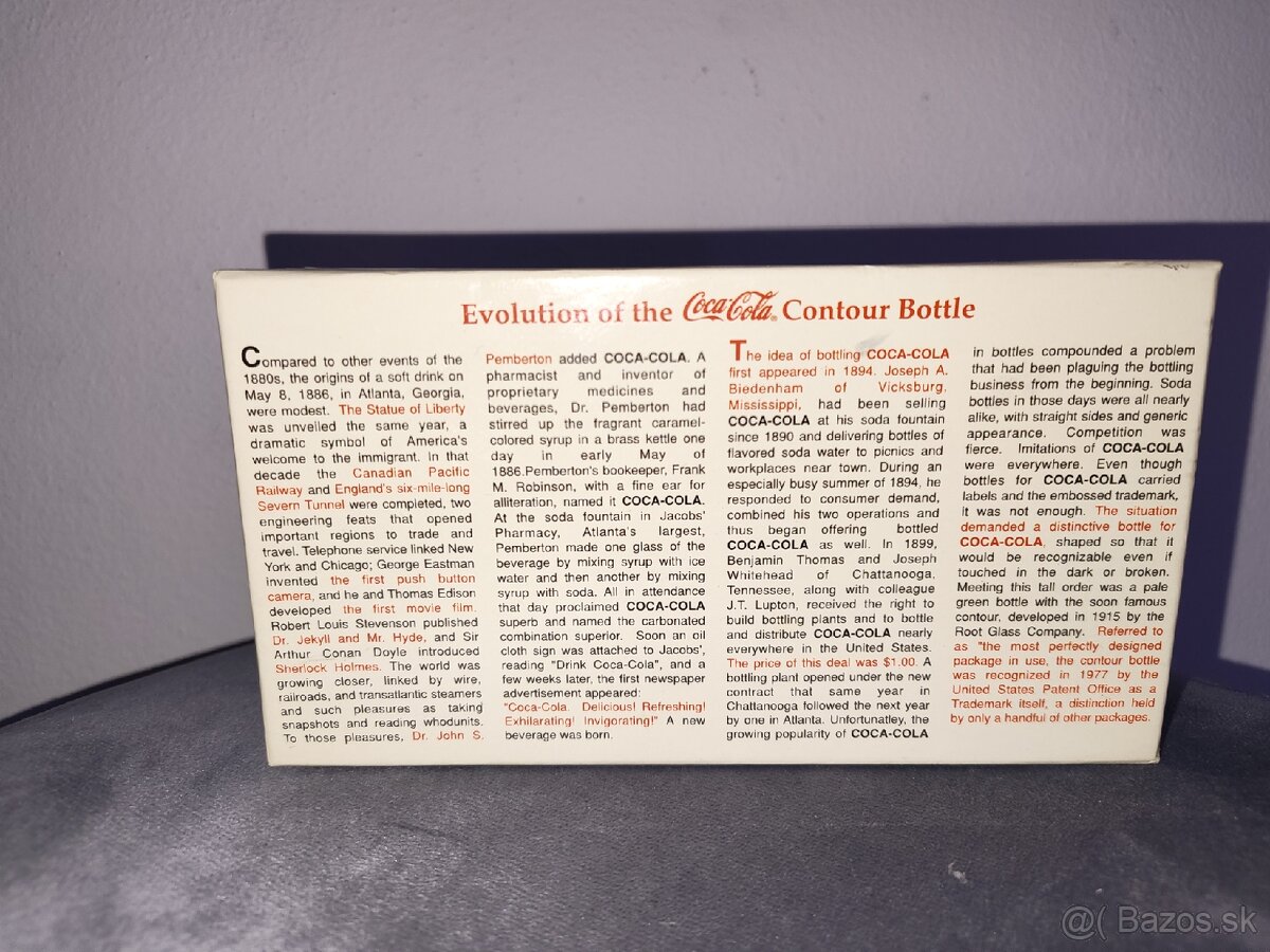 Coca-Cola 1998 "Evolution mini fľaše - 3