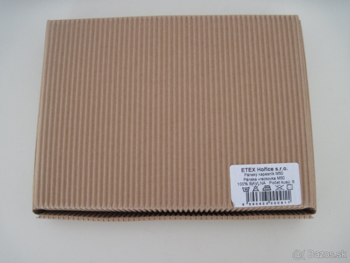 vreckovky pánske 6ks - 3