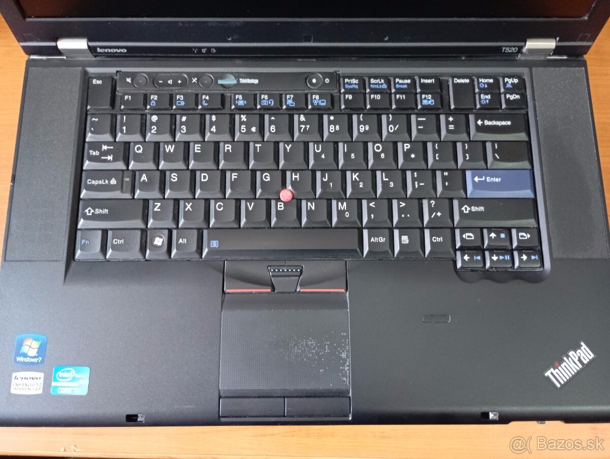Lenovo Thinkpad T520 , Windows 7 , Intel core i5 , 4gb ram - 3