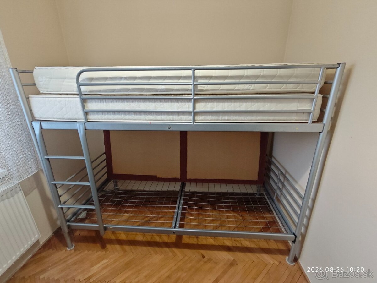 Poschodová posteľ, kvalitné matrace - 3