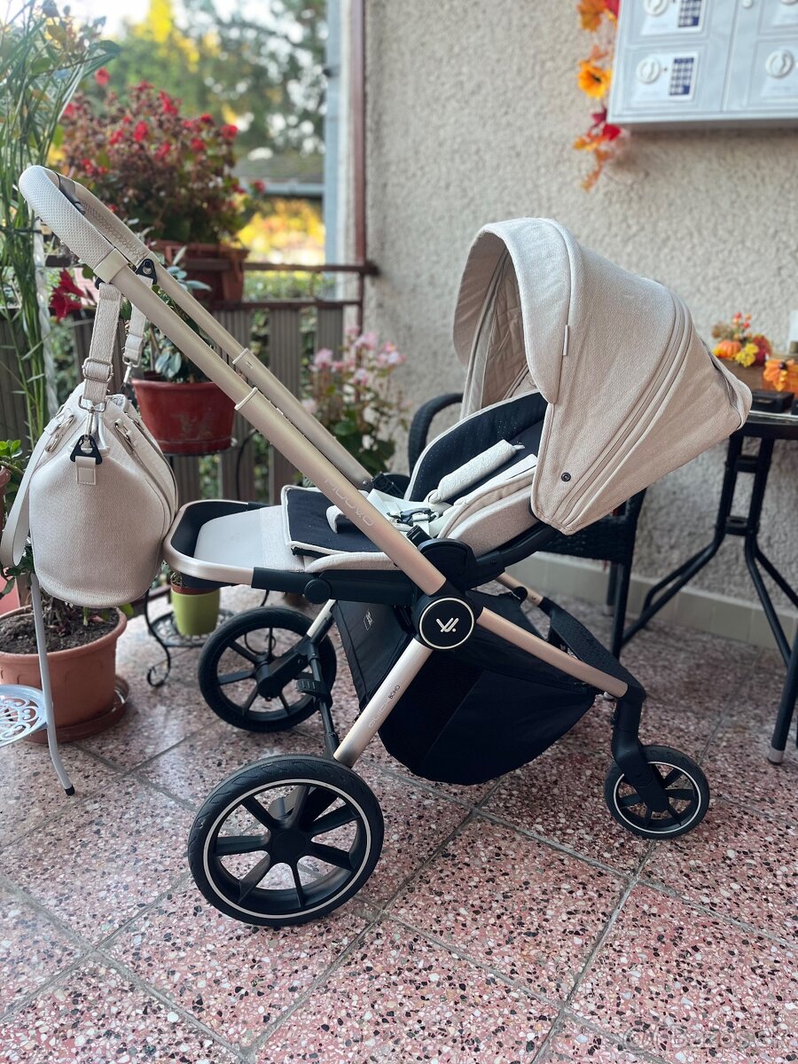 Kombinovaný kočík s vajíčkom a isofix základňou - 3