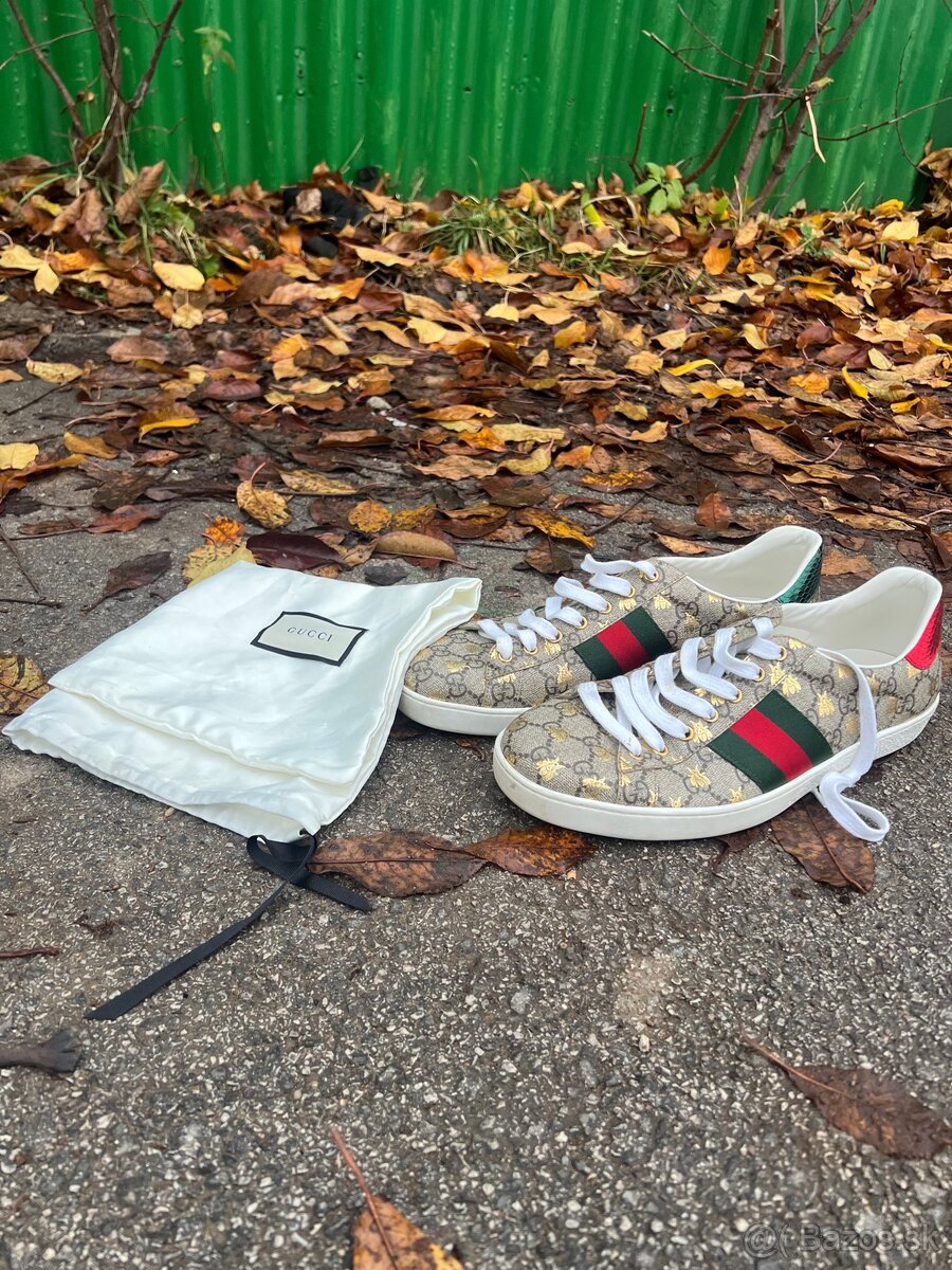 Gucci Ace Bee Sneakers – originál 10/5 - 3