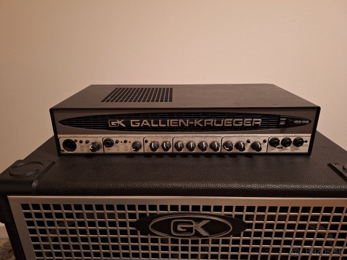Gallien-Krueger RB1001 MkII + GK 410 Box – 800 € - 3