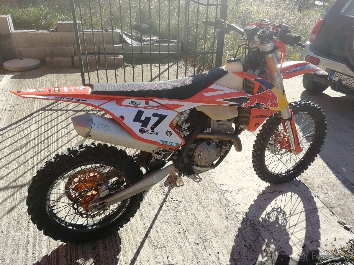 KTM EXC 350 F 2018 V TOP stave