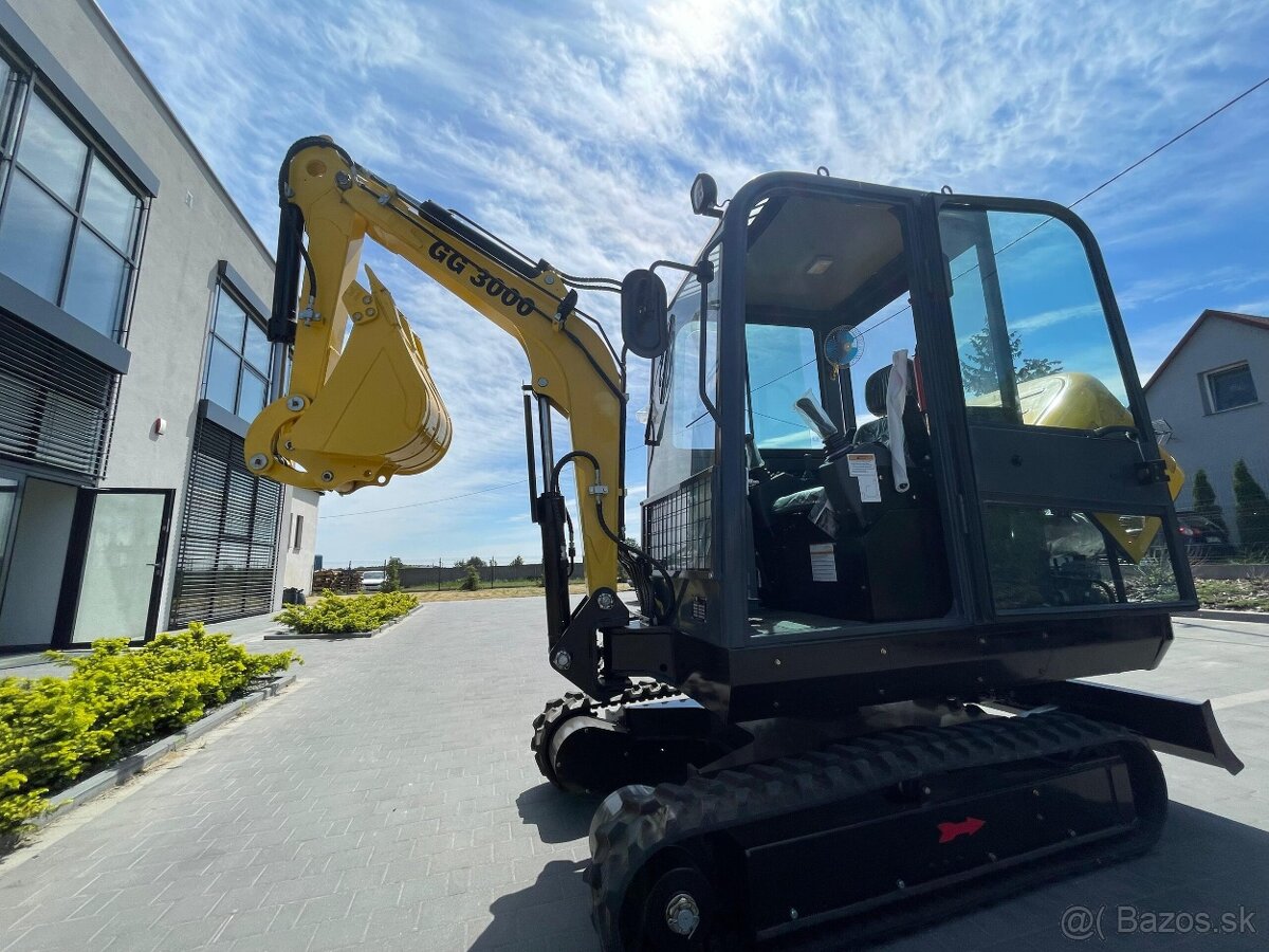Minibáger GG3000 Koncoročná AKCIA + Dovoz GRÁTIS - 3