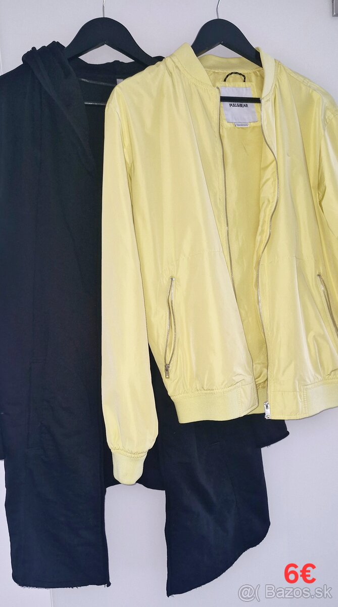 Pánske bundy, kabáty, riflové bundy..veľkosť S. Zara, HM.. - 3