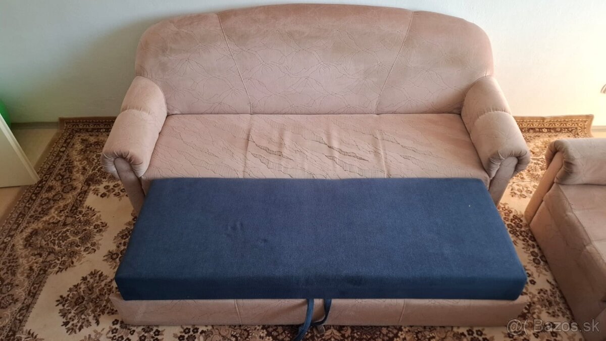 ROZKLADACIA SEDAČKA + 2 KRESLÁ - 3