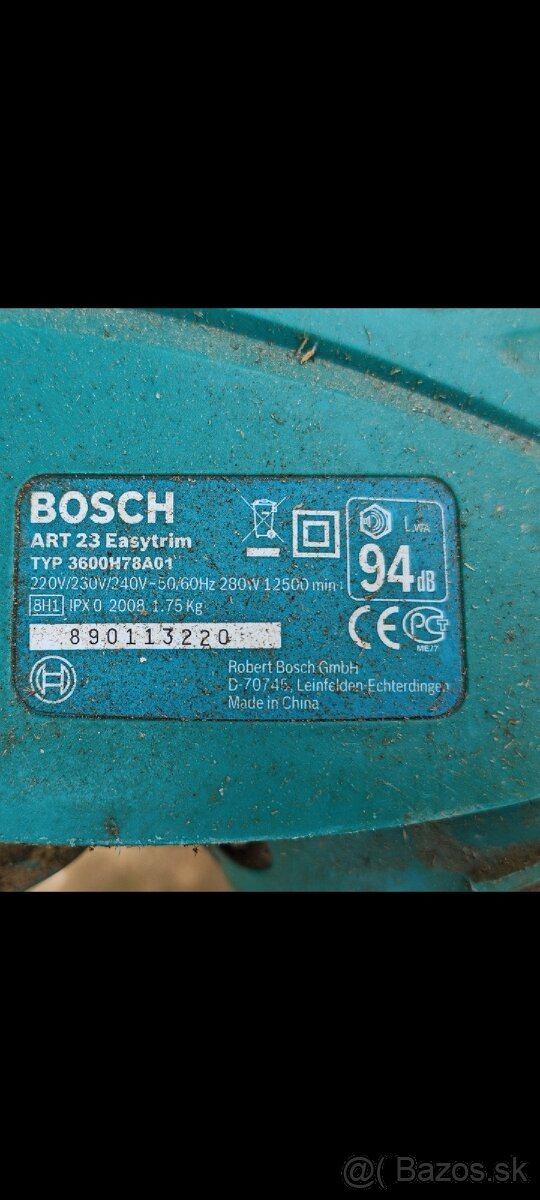 Predavam maly elektricky krovinorezznacky Bosch - 3