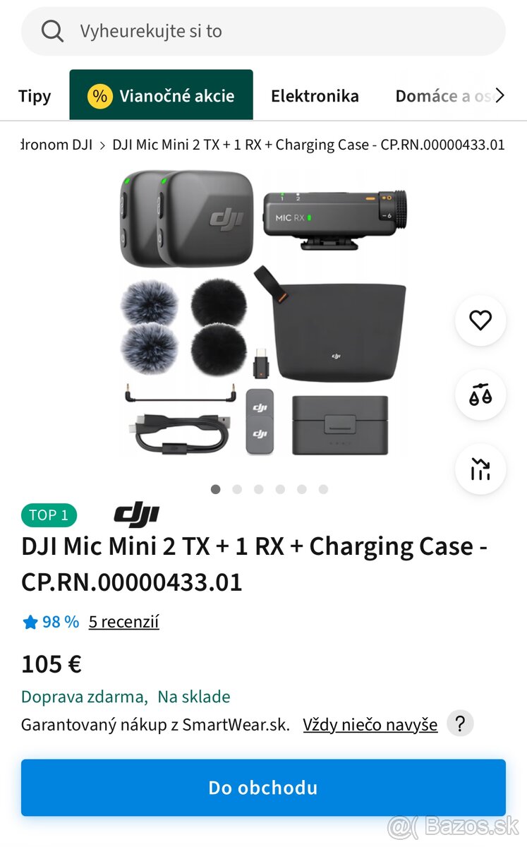 DJI MIC MINI 2 TX+1 RX - nový - 3