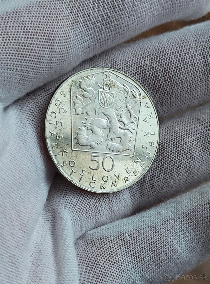 50 kčs 1971, P.O. Hviezdoslav, PROOF - 3